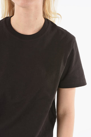 T-shirt Girocollo in Cotone