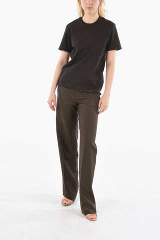 T-shirt Girocollo in Cotone