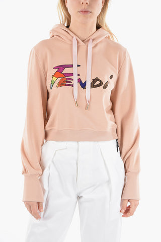 Logo Embroidered Hoodie