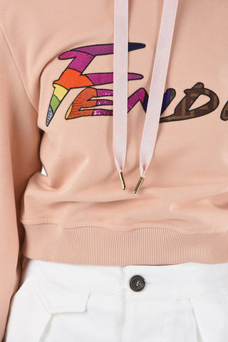Logo Embroidered Hoodie