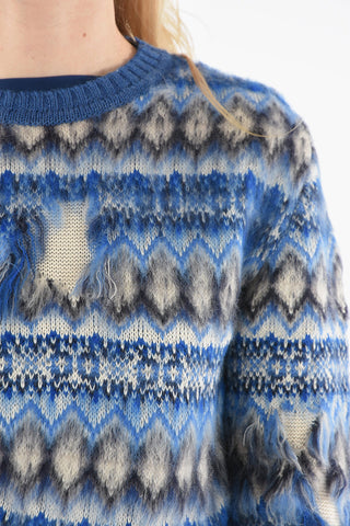MM0 Maglia in Misto Lana Effetto Vintage