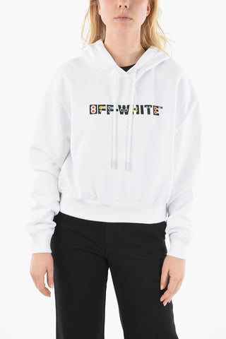 Crystal GEOMETRIC LOGO Hoodie