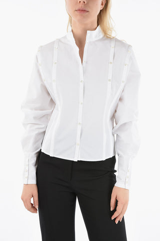 Collarless Adjustable Shirt
