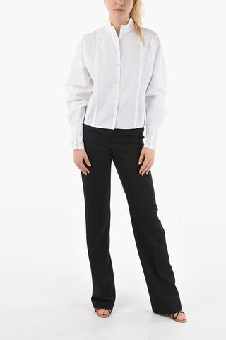 Collarless Adjustable Shirt