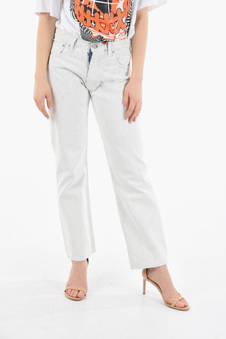 MM4 5 Pockets Crackle Effect Bianchetto Denims 21cm