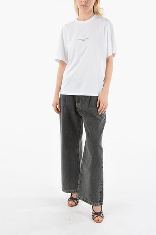 Logo Printed Crew-neck T-Shirt