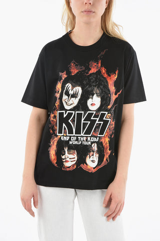 Graphic Print Kiss T-shirt