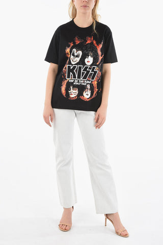Graphic Print Kiss T-shirt