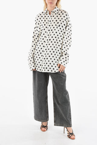 Dot Print Long Sleeved Shirt