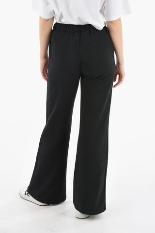 Joggers Bootcut in Cotone Felpato