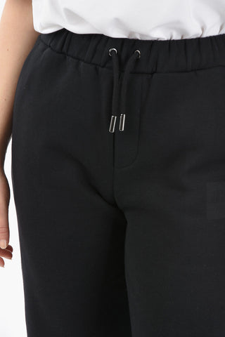 Joggers Bootcut in Cotone Felpato