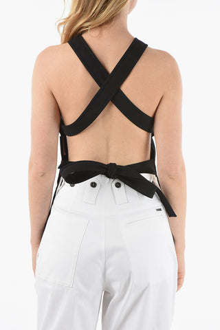 Backless Top With CrissCross Straps