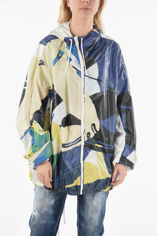 CRUISE Printed Hooded Windbreaker