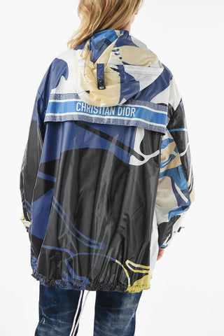 CRUISE Printed Hooded Windbreaker