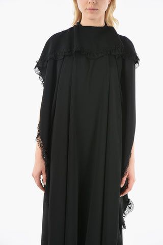 Ribbon Neck Sleeveless Long Dress