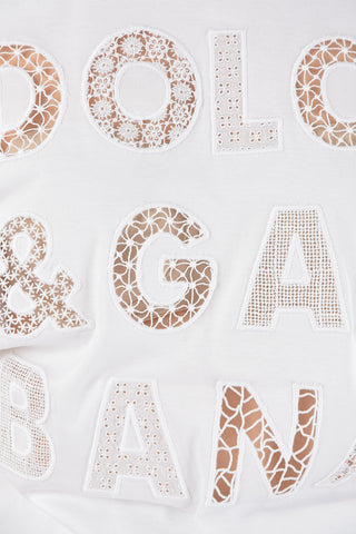 Embroidered Maxi Written Logoed T-shirt