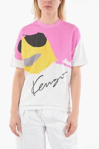 Kimono T-shirt with KENZO HOMMAGE Print