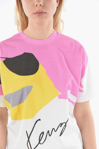 Kimono T-shirt with KENZO HOMMAGE Print