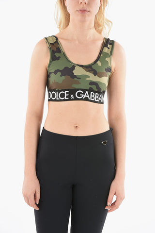 Top Crop Camouflage 