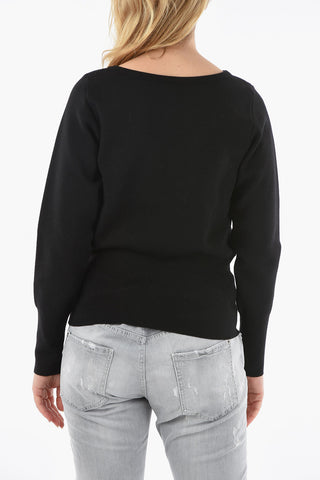Wool Blend Crewneck Sweater