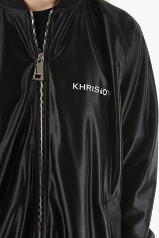 Satin Tracksuit Jacket