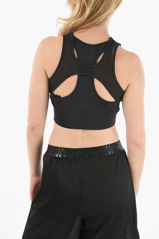 MATT BLACK Tech Textile Athleisure Top