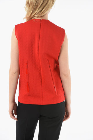 Crewneck Sleeveless Top
