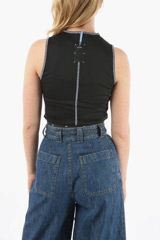 MCQ Athleisure Top with Visible Stitching