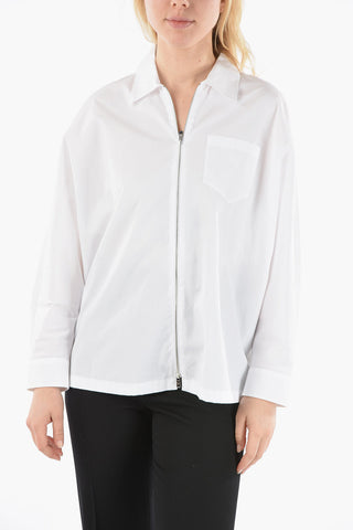 Full Zip Compact Shirt