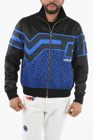Printed Track Sweater
