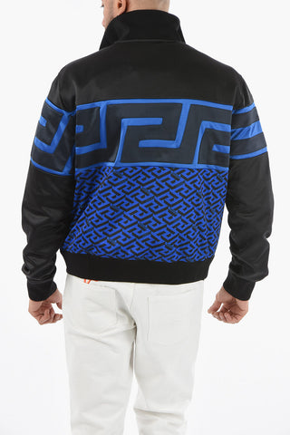 Printed Track Sweater