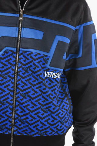 Printed Track Sweater