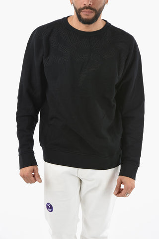 Crew Neck RODRIGO Embroidered Sweatshirt