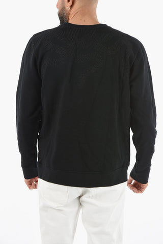 Crew Neck RODRIGO Embroidered Sweatshirt