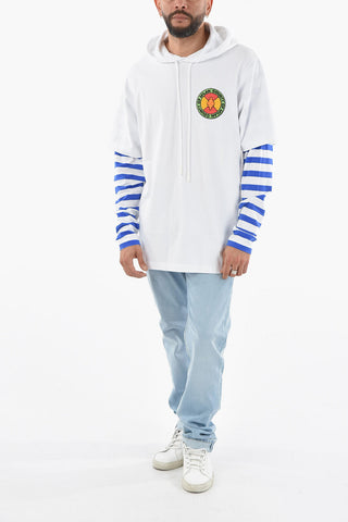 Double-layered COUNTY PARK Hooded T-Shirt