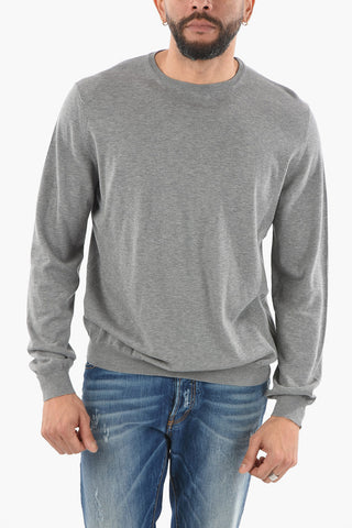 Cotton Crew-neck Sweater