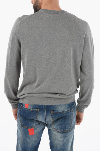 Cotton Crew-neck Sweater