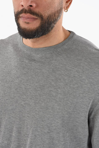 Cotton Crew-neck Sweater