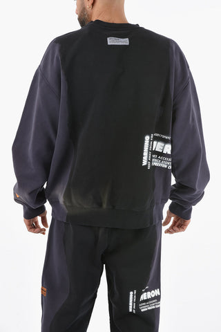 CAT Crew Neck POWER Printed Sweatshirt
