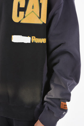 CAT Crew Neck POWER Printed Sweatshirt