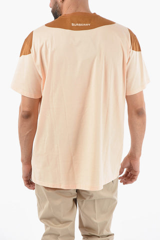 Crewneck T-shirt with BOO MONSTER Print