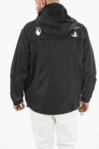 Front Zipped HAND OFF Windbreaker