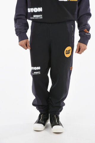 CAT Patch Logo Cotton Sweatpants