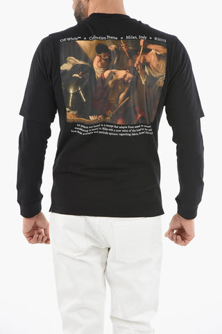 Crew Neck CARAVAGGIO CROWNIN Cotton Sweatshirt