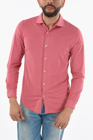 Camicia PALMER in Jersey a Tinta Unita