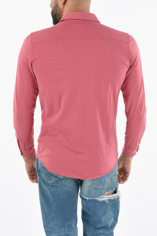 Camicia PALMER in Jersey a Tinta Unita