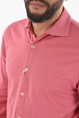 Camicia PALMER in Jersey a Tinta Unita