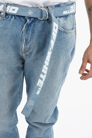 Jeans 5 Tasche Low Crotch con Cintura 16cm