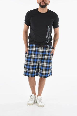 Belted Tartan CROSS CHECK Shorts