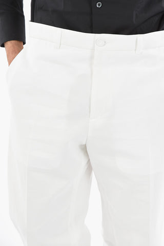 Pantaloni Chino In Cotone